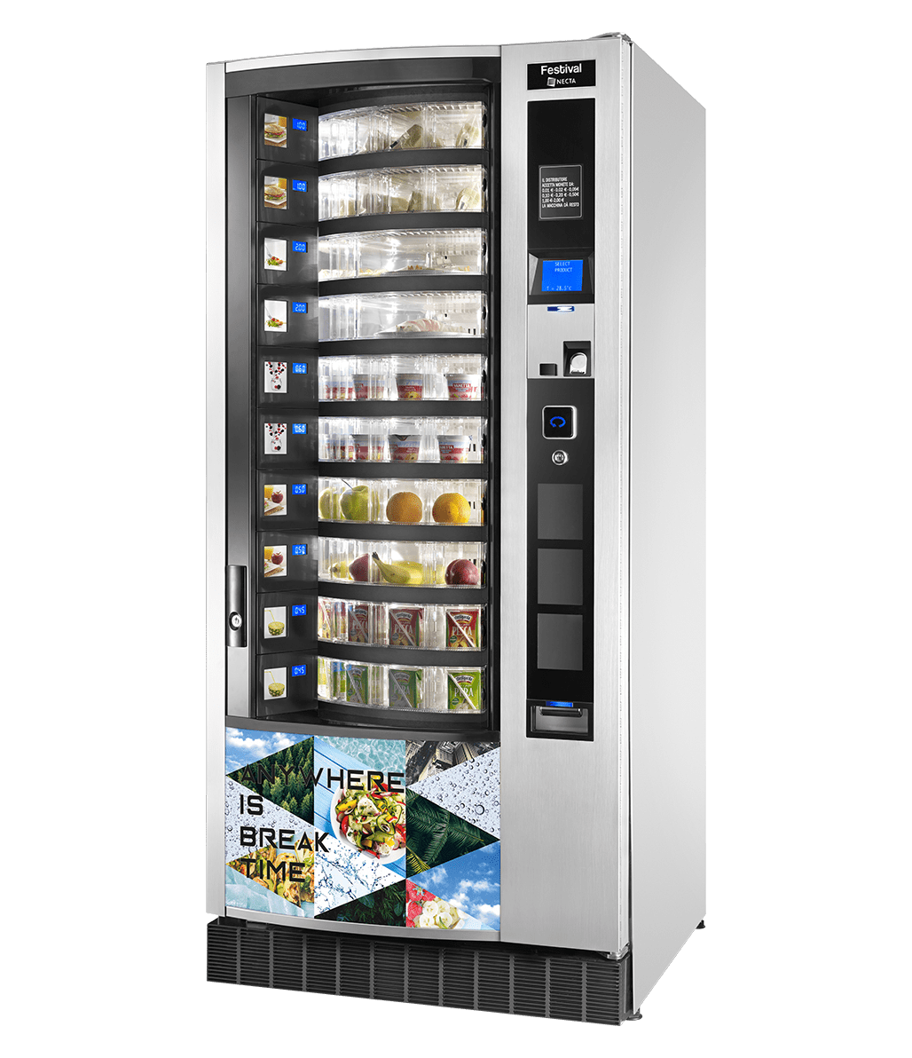 Image of Festival - Snack, Food, Cans and Bottle Vending Machine